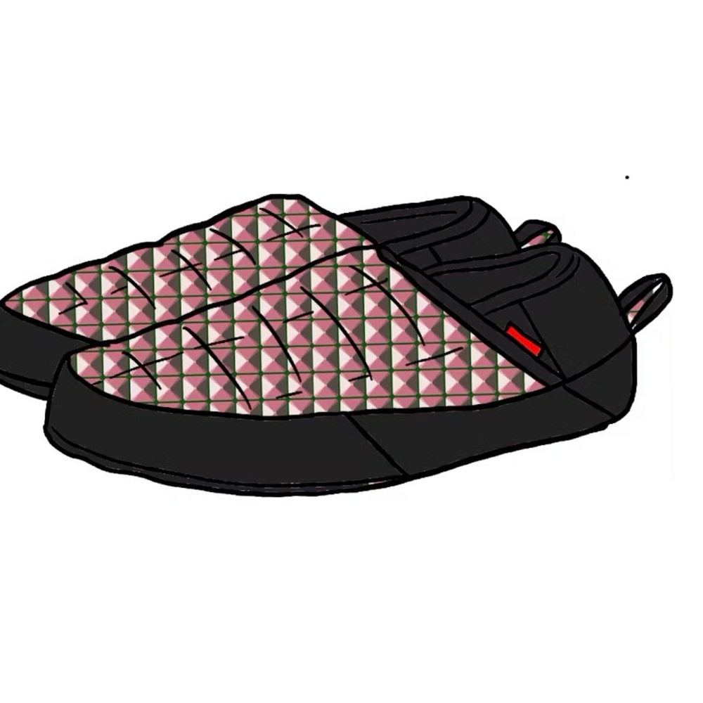 TNF x Supreme Studded Traction Mule 
Sz 11us